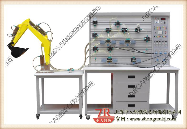 透明液壓PLC控制實訓(xùn)裝置